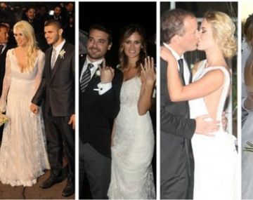 El ranking de los casamientos de los famosos