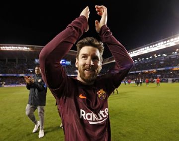 Lionel Messi en Barcelona - Crédito:&nbsp;@FCBarcelona_es