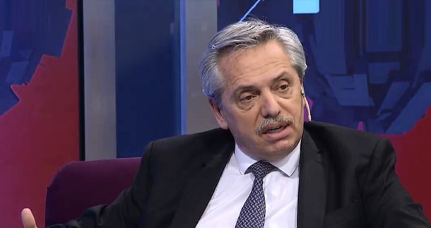 Alberto Fernández en C5N