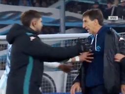 Ladrón: así explotó Costas contra el árbitro en la derrota de Racing ante Tigre
