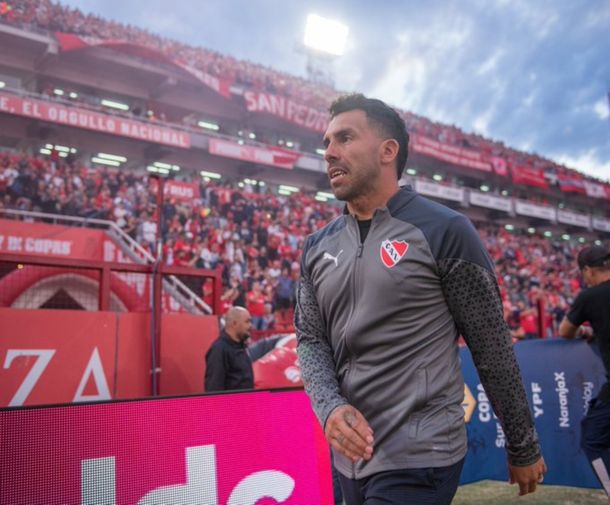 Carlos Tevez, tras el empate de Independiente en Avellaneda: No es fácil que te estén puteando