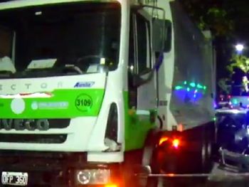 Recolector herido en Villa Crespo