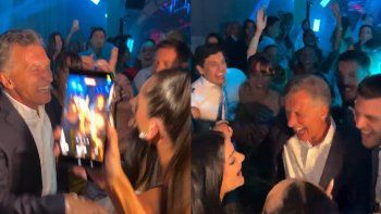 el video de macri bailando en la boda de su sobrino que es viral el video de macri bailando en la boda de su sobrino que es viral