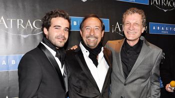 Nicolás Cabré, Guillermo Francella y Daniel Fanego Nicolás Cabré, Guillermo Francella y Daniel Fanego