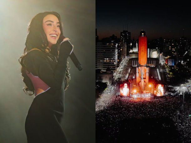 Nicki Nicole hizo historia en Rosario con un show sinfónico ante 250 mil personas