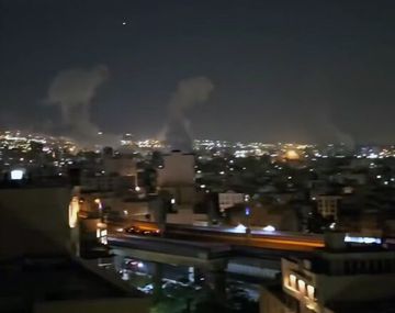 Teherán bajo fuego de Israel.