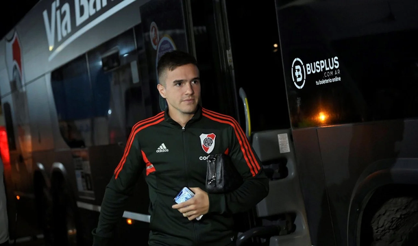 Palavecino luego de su polémico festejo en el gol de River: Estoy arrepentido de lo que hice