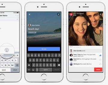 Facebook le da un empujón a los videos en directo