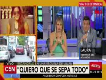 Habló la hermana del acusado por abuso: Él es incapaz de hacer algo así