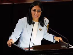 Presidenta encargada de Venezuela Delcy Rodríguez. Presidenta encargada de Venezuela Delcy Rodríguez.