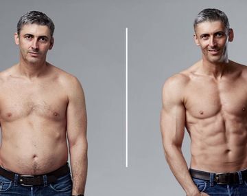 Con 46 años, perdió 7 kilos en 3 meses - Crédito: Myprotein