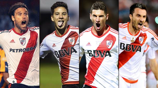 La increíble coincidencia entre Scocco, Alario, Driussi y Cavenaghi