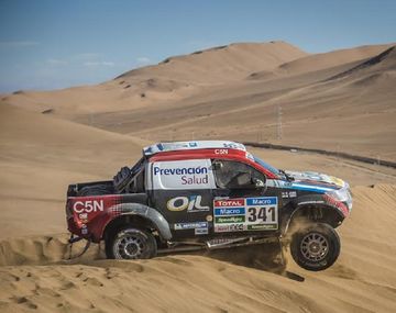 Gran actuación de Nazareno López en suelo chileno