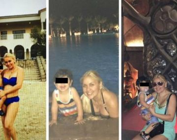 Ojeda publicó fotos de su hijo