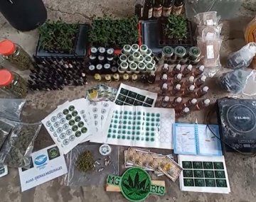 Detienen a una mujer que producía y vendía medicamentos a base de cannabis sin autorización