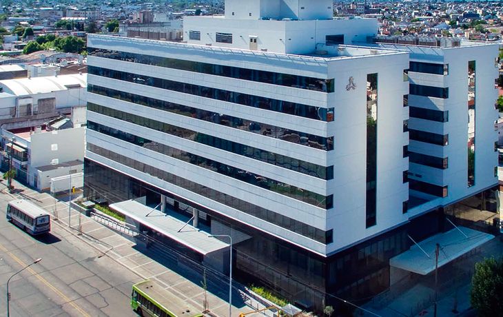 El bebé está internado en el sanatorio la Trinidad