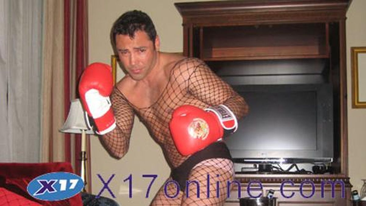 las fotos del escándalo del boxeador oscar de la hoya