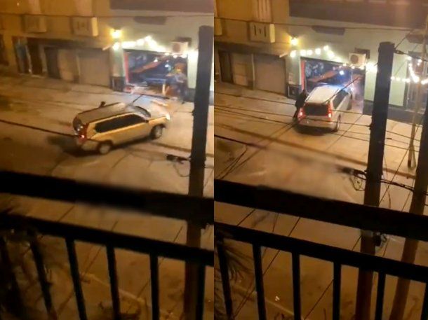 Relato salvaje en Campana: lo echaron de un bar y chocó el local con su camioneta