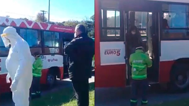 Indignante: una mujer mintió y dijo que tenía coronavirus para evitar un control