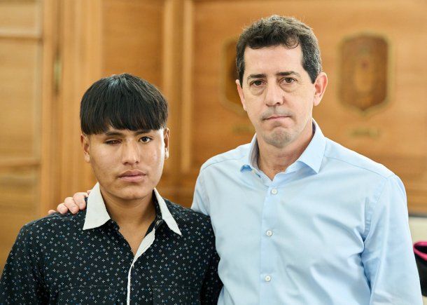 Represión en Jujuy: Wado de Pedro recibió al joven que perdió un ojo tras recibir un balazo de goma