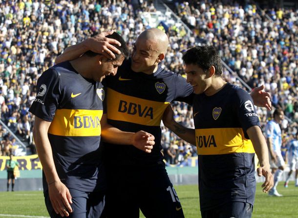 Boca le ganó a Rafaela en la cancha de Vélez y es puntero