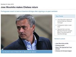 la premier publico por error que mourinho vuelve a chelsea la premier publico por error que mourinho vuelve a chelsea