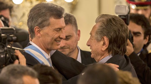 Mauricio y Franco Macri