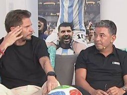 Mariposas en el estómago: la primera intervención de Marcelo Gallardo en su debut en TV Mariposas en el estómago: la primera intervención de Marcelo Gallardo en su debut en TV