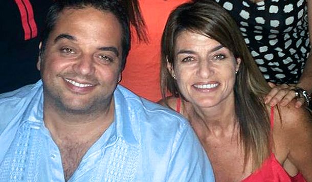 Jorge Triaca junto a su hermana Lorena