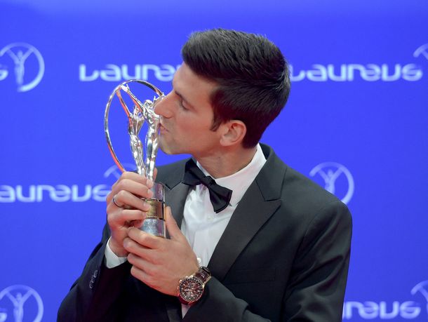 Djokovic se quedó con el premio Laureus por segundo año seguido