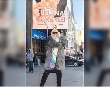 Susana, feliz en Nueva York