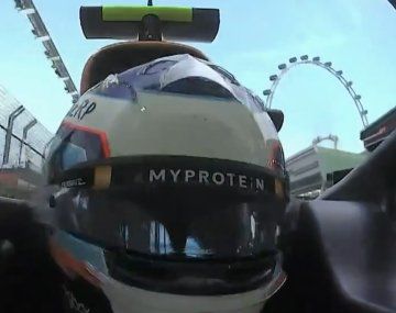 Colapinto quedó undécimo tras la primera práctica en el GP de Singapur