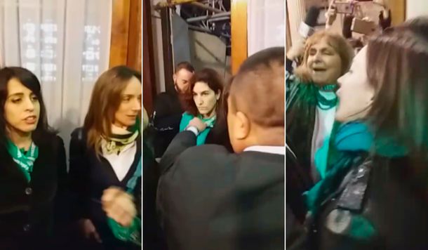 No dejaron ingresar a diputadas al Senado