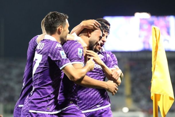 El gol de Nico González en el triunfo de Fiorentina vs Cagliari