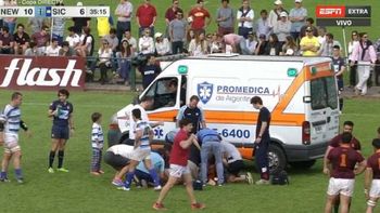 jeronimo bello, rugbier del sic, esta internado en grave estado tras un golpe en un scrum jeronimo bello, rugbier del sic, esta internado en grave estado tras un golpe en un scrum