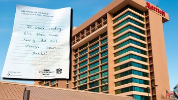 la nota que revelo el secreto de un hotel: ¿cambiaron las sabanas? la nota que revelo el secreto de un hotel: ¿cambiaron las sabanas?