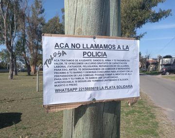 La Plata: contra la inseguridad intrabarrial, una organizaci&oacute;n quiere cambiar armas por cursos