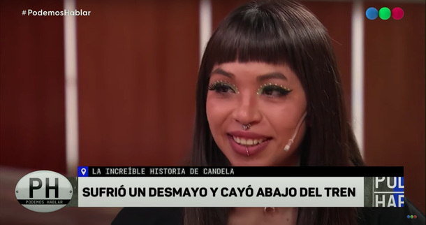 Podemos Hablar: conmovedor testimonio de Candela, la chica que salvó su vida de milagro luego de caer en el tren