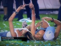 mira la selfie de las hijas del presidente de racing mira la selfie de las hijas del presidente de racing