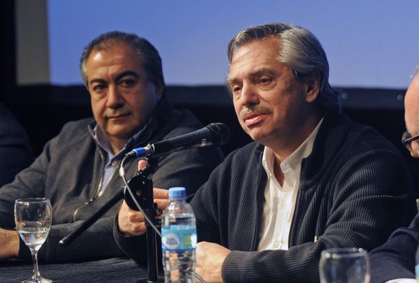 Héctor Daer y Alberto Fernández