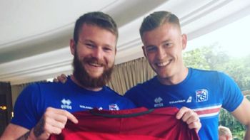 los jugadores de islandia se burlaron de cristiano ronaldo