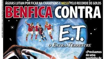 en portugal presentan a messi como un alien en portugal presentan a messi como un alien