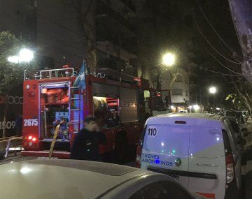 El departamento que se prendió fuego era en el que vivía Felipe Pettinato