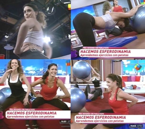 Pamela David y Vitto Saravia, dos diosas en acción