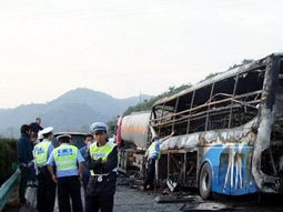 Accidente en China