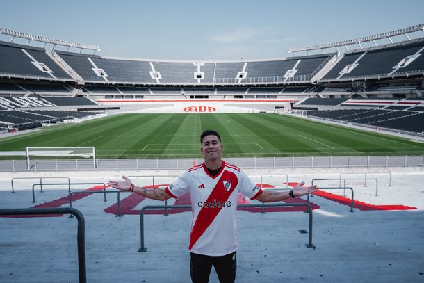 River presentó oficialmente a Maxi Meza: cuándo se suma a las prácticas