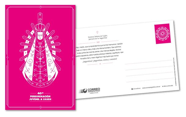 De Luján a Plaza San Pedro: los peregrinos podrán enviarle gratis una postal al Papa Francisco