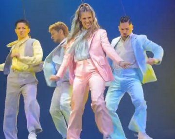 La performance de Julieta en Fuerza Bruta que enloqueció a todos