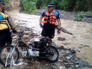 Hallaron la moto de Juan Ponce - Crédito: lagaceta.com.ar