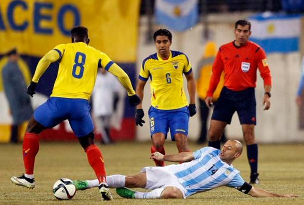 Mascherano se convirtió en uno de los tres jugadores con más presencias con Argentina